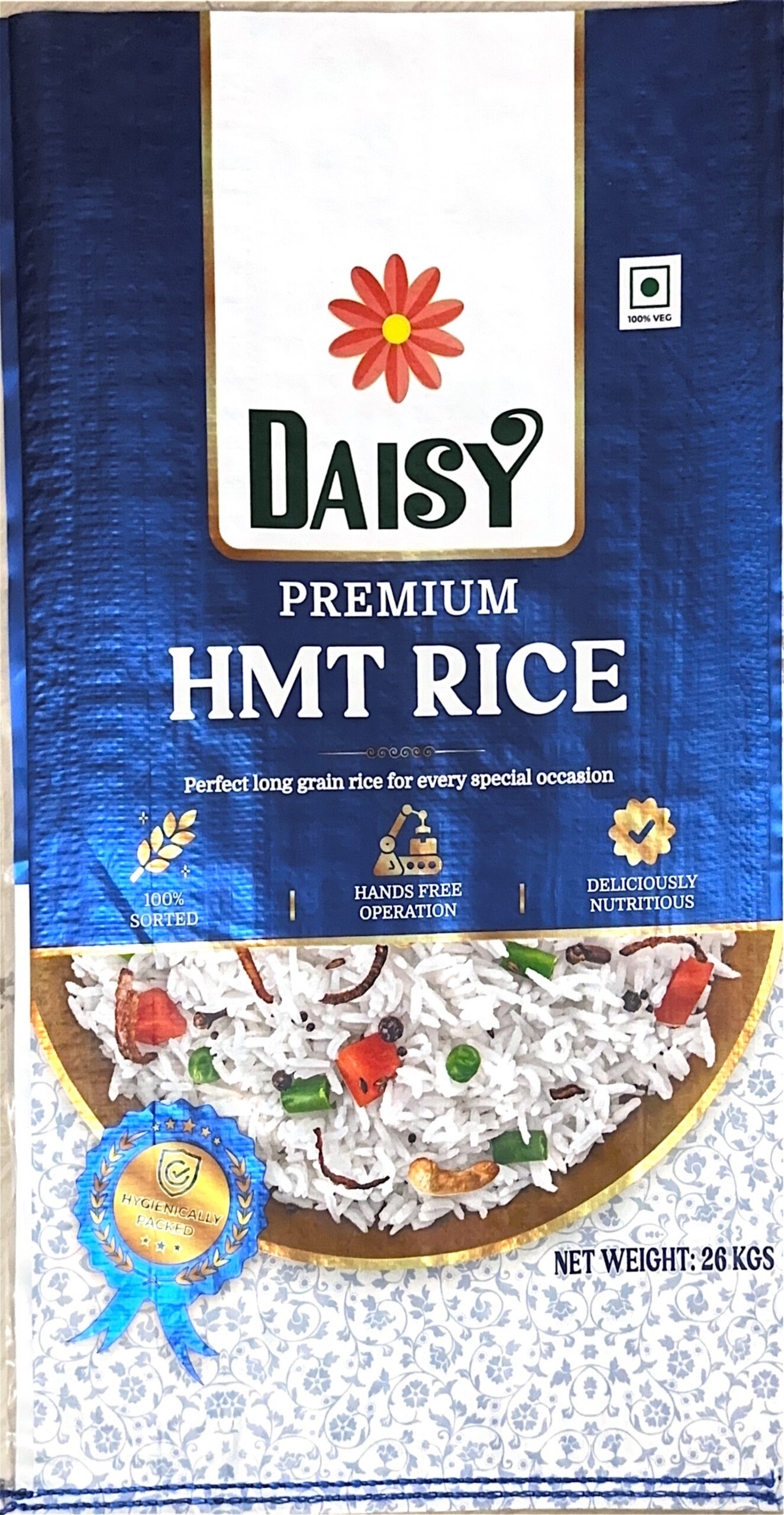 Daisy Blue HMT Rice 26 kg bag – Daisy Rice
